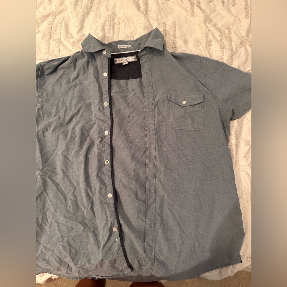 Light Blue Button Up